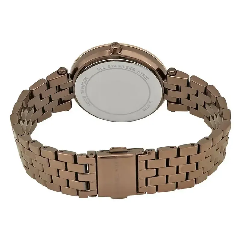 Michael Kors Mini Darci Brown Dial Ladies Watch- MK3553